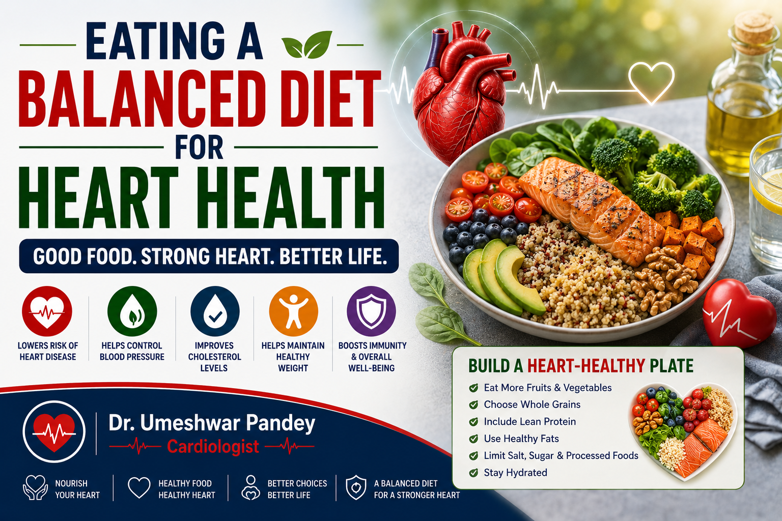 Read more about the article Eating a Balanced Diet for Heart Health
