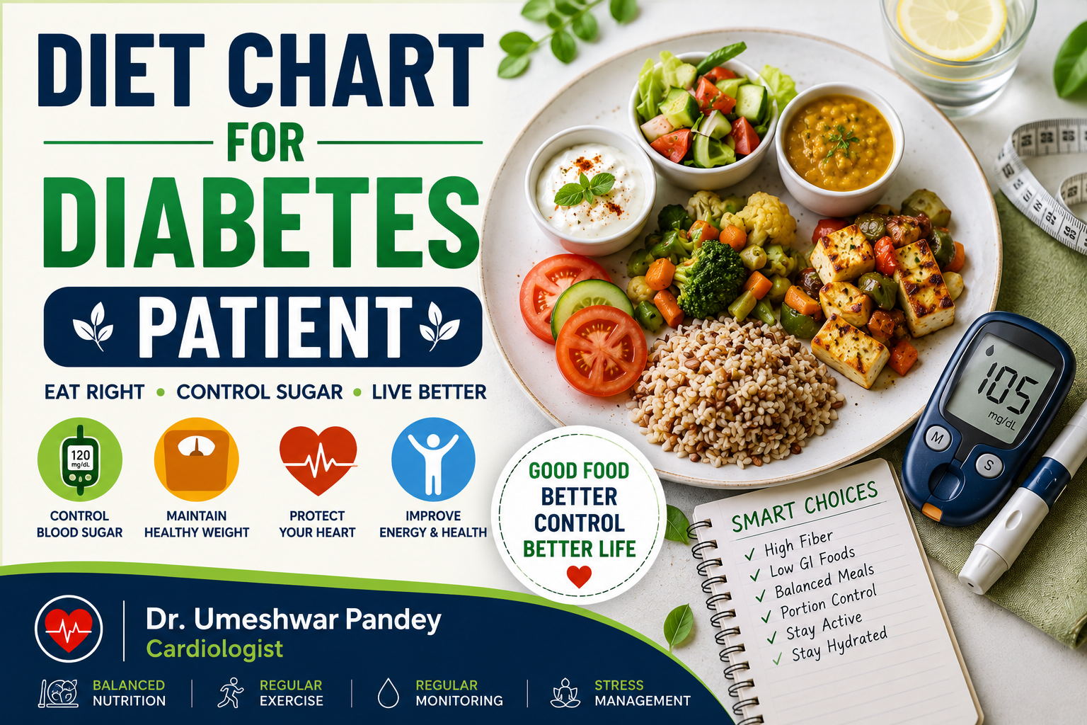 Read more about the article Diet Chart For Diabetes Patient