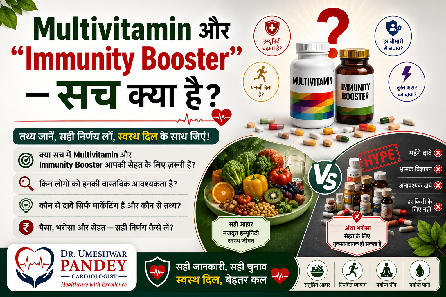 You are currently viewing Multivitamin And Immunity Booster Myths Vs Facts